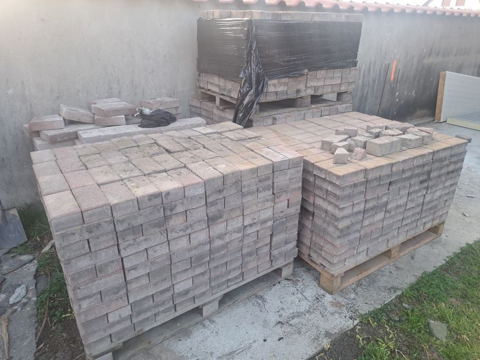 Kostka brukowa używana  prostokątna 6cm Rawicz wielkopolska tanio