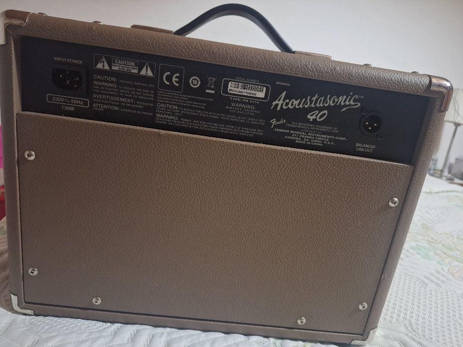 Amplificador Fender