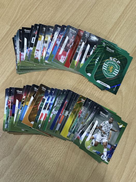 Lote de cartas idolos Panini
