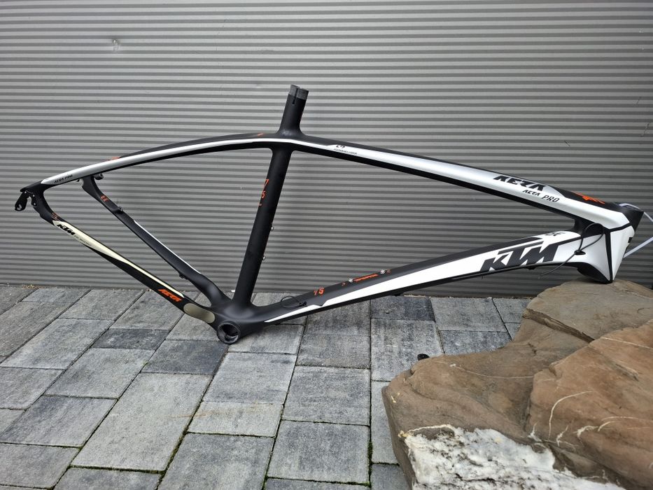 Rama rowerowa rower MTB górski hardtail KTM Aera Pro 27.5 karbonowa carbon 19" 48 cm M