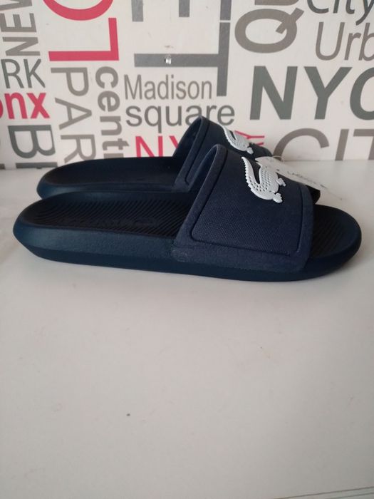 Klapki Lacoste Croco Slide r. 39,5