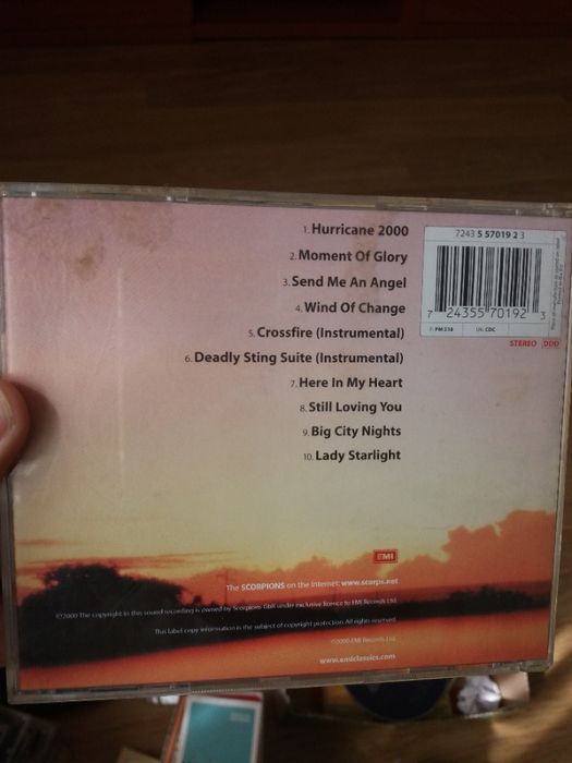 Scorpions cd Moment of Glory