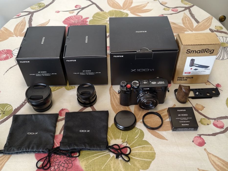Fujifilm X 100 VI + 4 adaptery