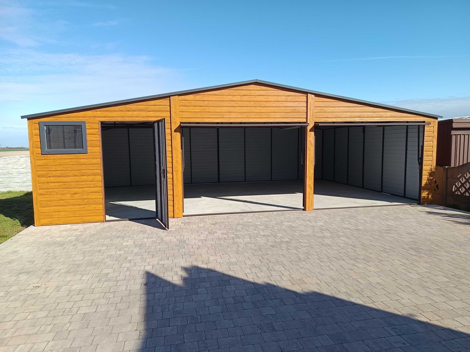 Garaż blaszany garaż blaszak garaże blaszane 9x6 7x7 7x5  premium 6x6