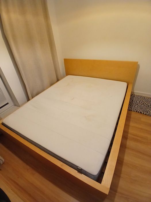 Łóżko 160x200 Ikea z materacem lub bez za darmo