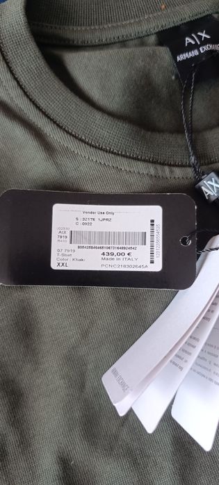 Футболка армані Armani Exchange оригінал.