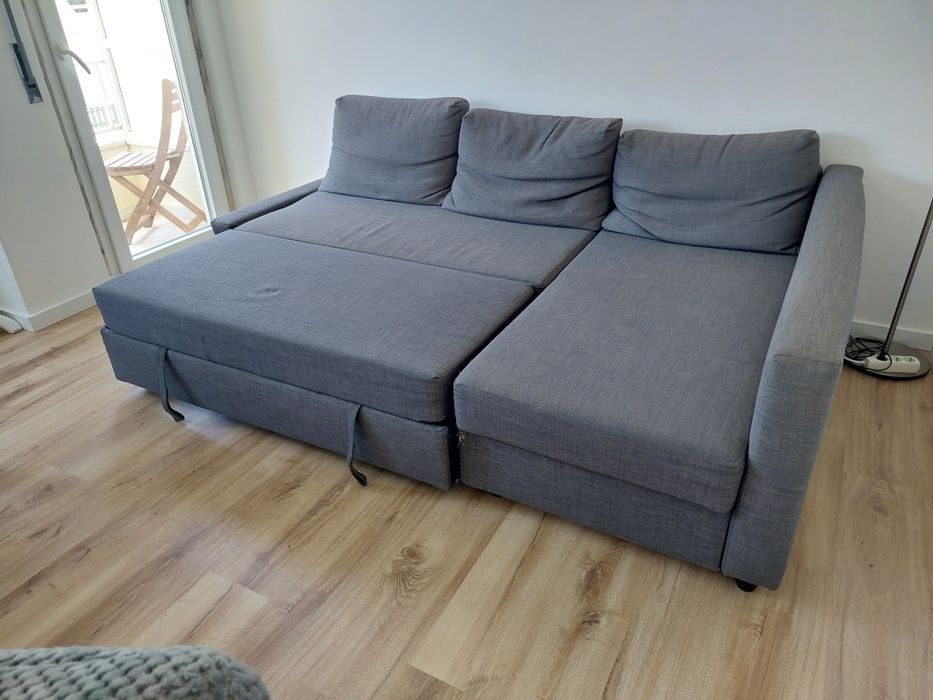 Sofá cama IKEA 3 Lugares com chaise longue