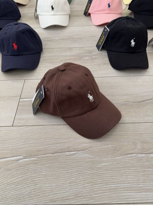 Кепка поло ральф /бейсболка Polo Ralph Lauren шоколадна