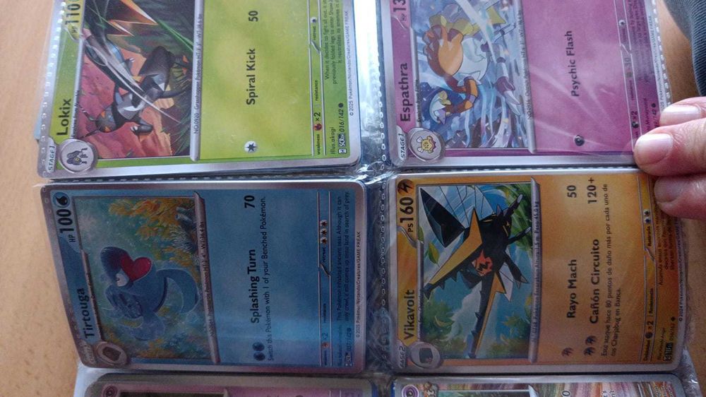 Pokemon - conjunto de cartas