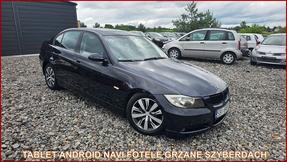 BMW Seria 3 2007 r 2.0 150 KM Klima Elektryka Szyberdach TABLET ANDROID Navi Pdc