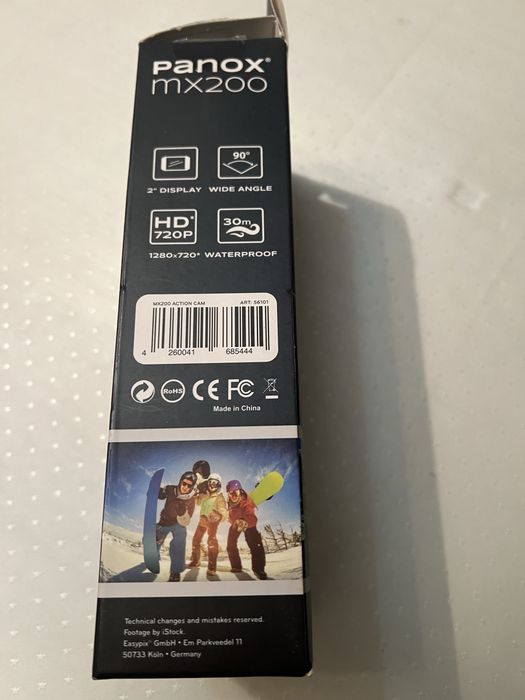 Panox MX200 Action Cam