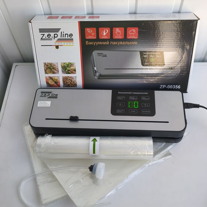 Вакуумний пакувальник з ножем Zepline ZP-00356
