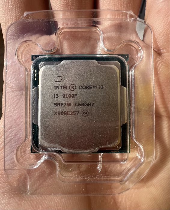 Intel Core i3-9100F 3.6GHz (Até 4.2GHz Turbo) LGA1151 — Caixa Completa (Como Novo)