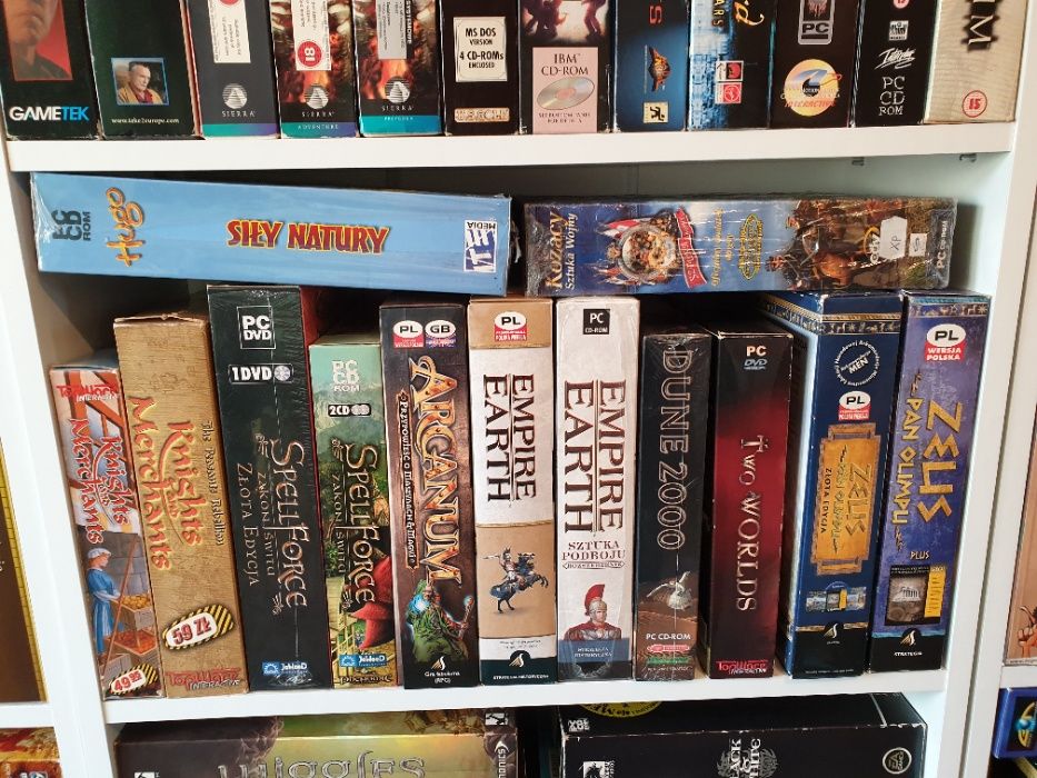 Zeus Spellforce Fallout Phantasmagoria Tomb Raider BIG BOX PC PL