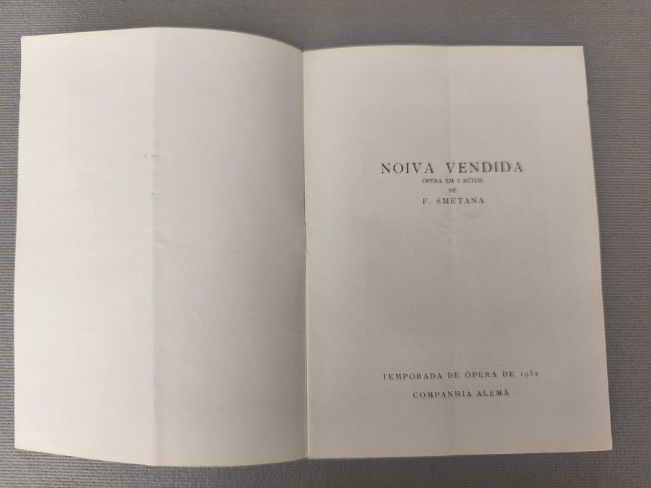 A NOIVA VENDIDA - F. Smetana 
Programa Ópera S. Carlos+ BILHETE
