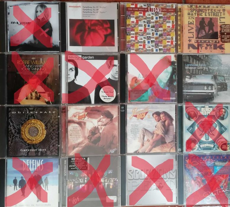 Lote de + de 60 cds musica originais em excelente estado