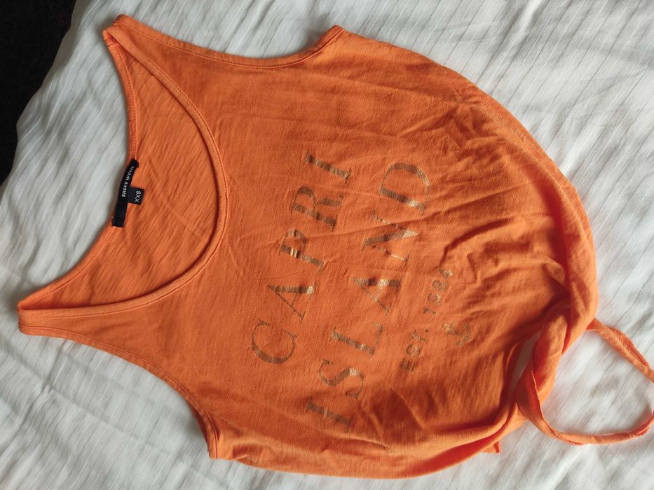 Top Laranja - tamanho xxs