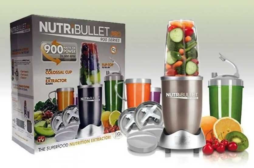 блендер 900 Вт міксер подрібнювач персональний NutriBullet потужний