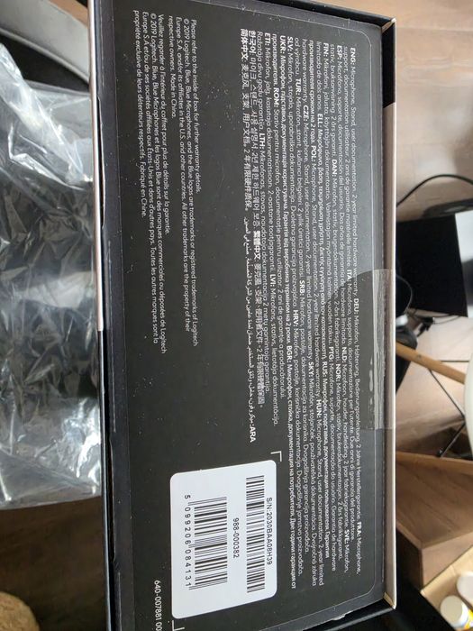 NOWY Mikrofon LOGITECH Blue Ember XLR Kardioidalny