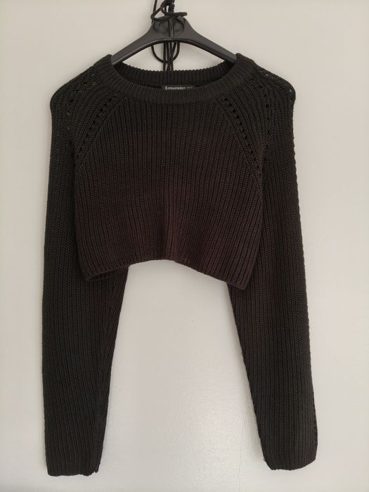 Camisola de costas abertas