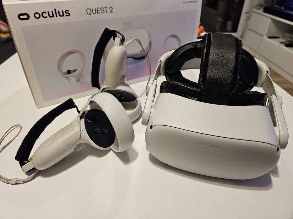 Meta Oculus Quest 2 64GB + akcesoria Warszawa Żoliborz • OLX.pl