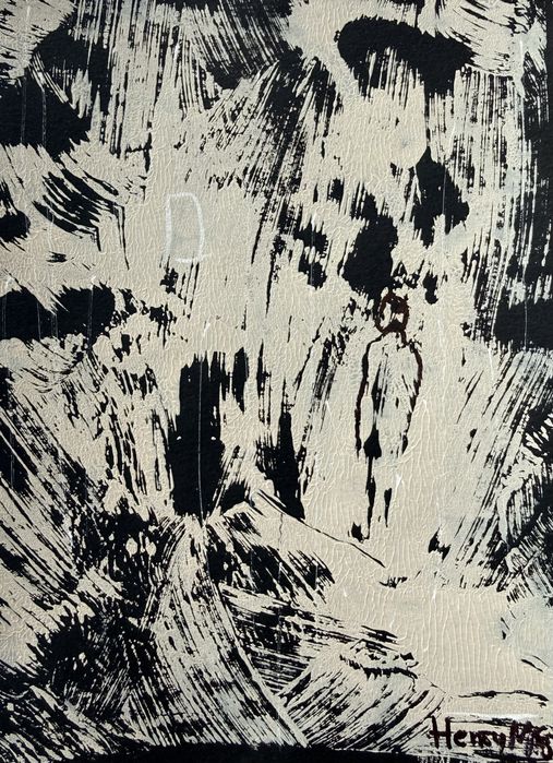Arte / Pintura Original - 4 Small Hours — Conjunto de quatro folhas A5