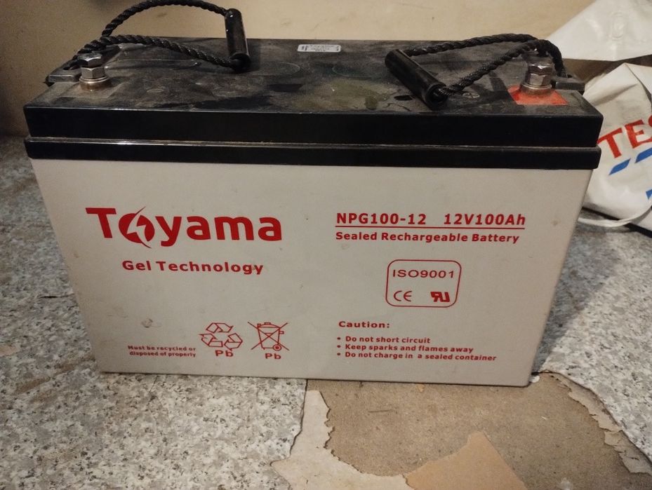 Akumulator żelowy Toyama 12V 100ah