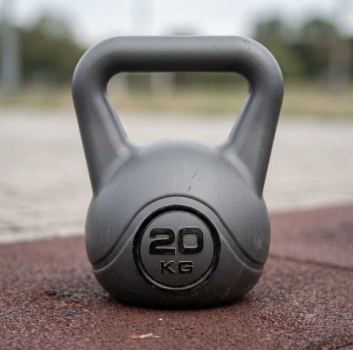 Гиря для кросфіт вінілова / Набір гирь crossfit / Гиря виниловая