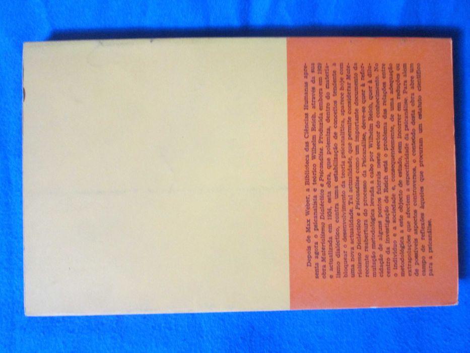 Materialismo Dialéctico e Psicanálise, de Wilhelm Reich