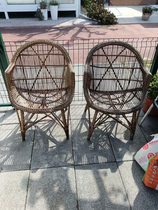 Cadeiras em Vime