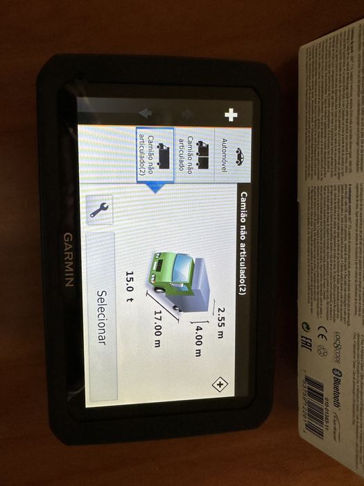 GPS 770 truck navigator pesados e ligeiros