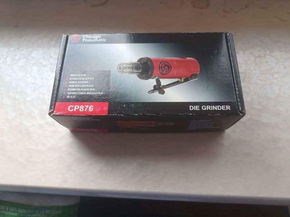 Chicago Pneumatic CP876  szlifierka prosta pneumatyczna