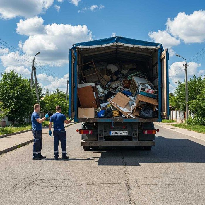 Вывоз мусора Днепр. Хлам, старая мебель, стройотходы. Быстро!
