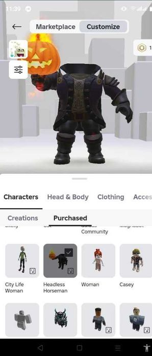 акаунт роблокс жирный