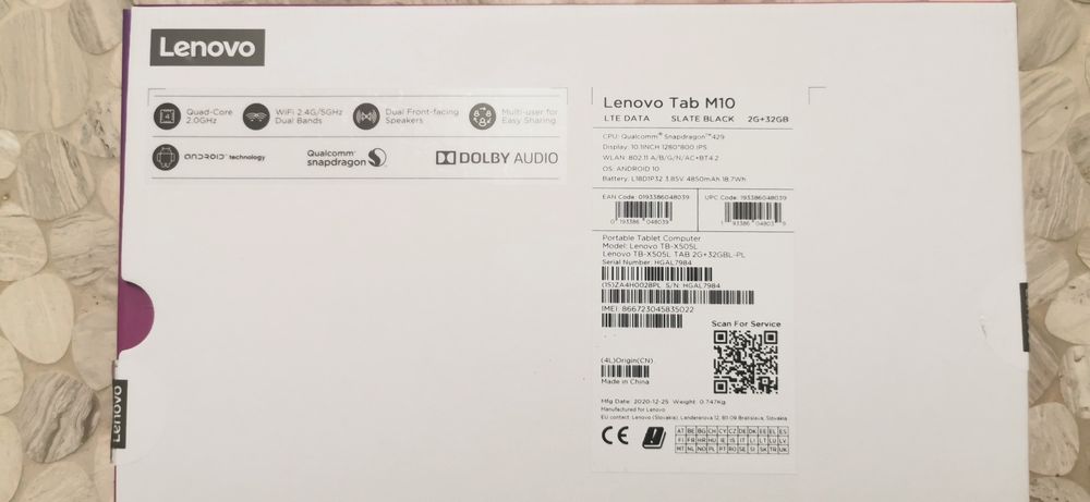 Tablet Lenovo tab M10 HD