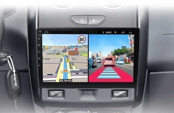 Renault Duster Lada Largus – Radio Android 15 9" CarPlay Android Auto 2GB/32GB GPS Nawigacja Stacja Multimedialna WiFi Bluetooth DSP PL