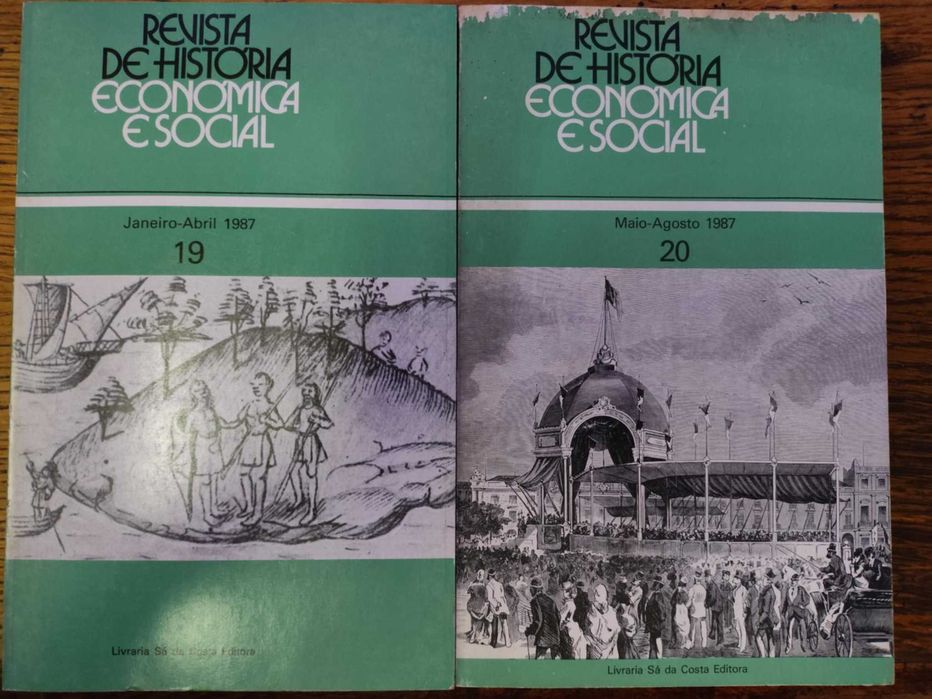 10 Livros da coleçao Revista de História Económica e Social