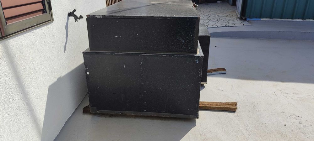 Caixote para transporte de cães de caça