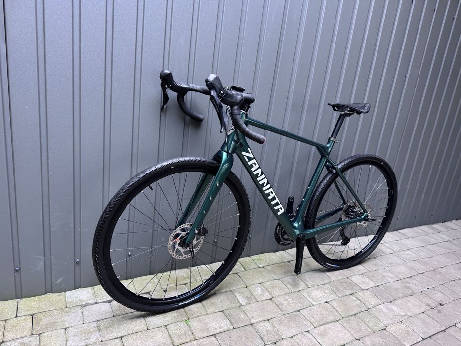 Гравійний Велосипед Zannata Z60 Carbon Gravel — Shimano GRX 2×12