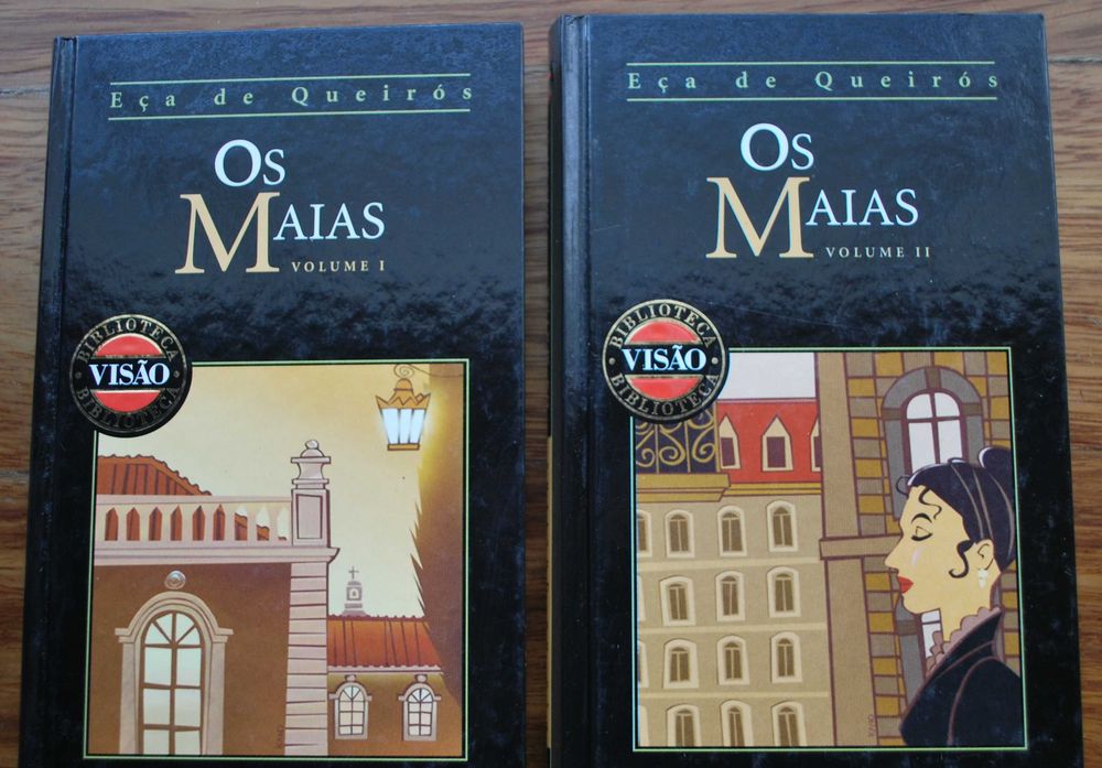 Os Maias de Eça de Queirós (Volume I e Volume II)