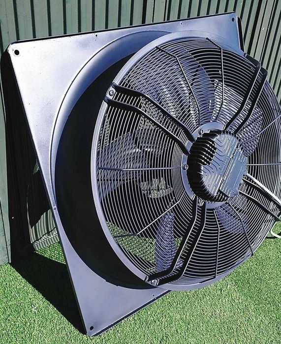 Ventiladores industriais trifásicos com variador de velocidade