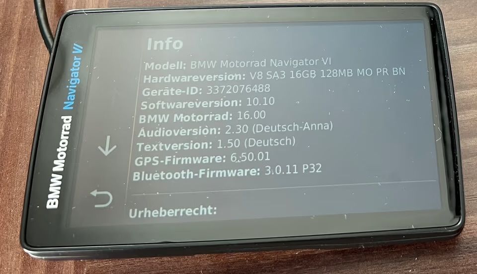 Навігатор для BMW 6