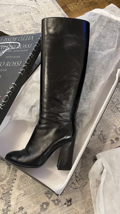 Шкіряні чоботи