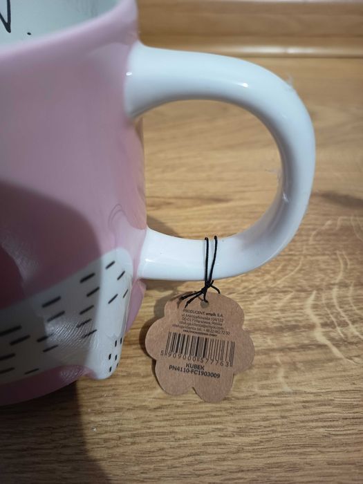 Empik Gifts Kubek stąpający Kot, 470 ml