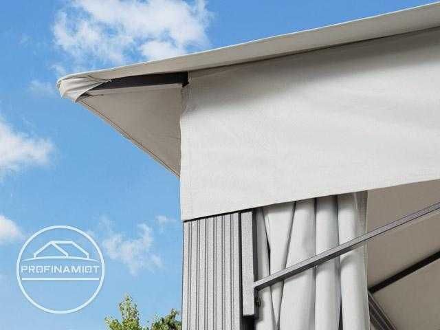 Pawilon ogrodowy Sunset Premium szary 3x3m gratis wysyłka