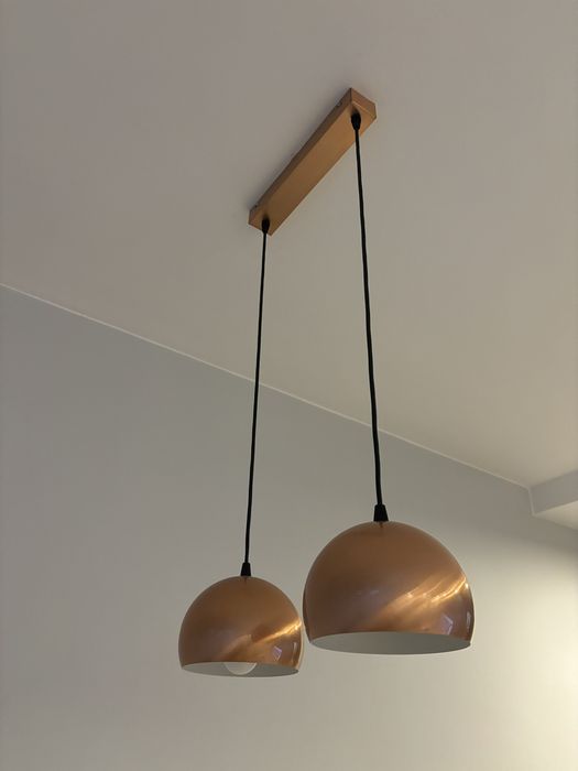 Lampy w kolorze miedzianym