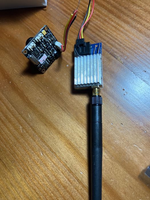 Camara RC e transmissor 5.8GHz