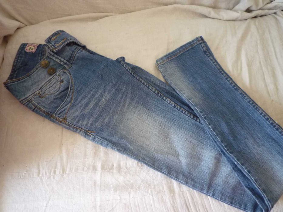 Calças de Ganga Pull&Bear nº 34 Novas