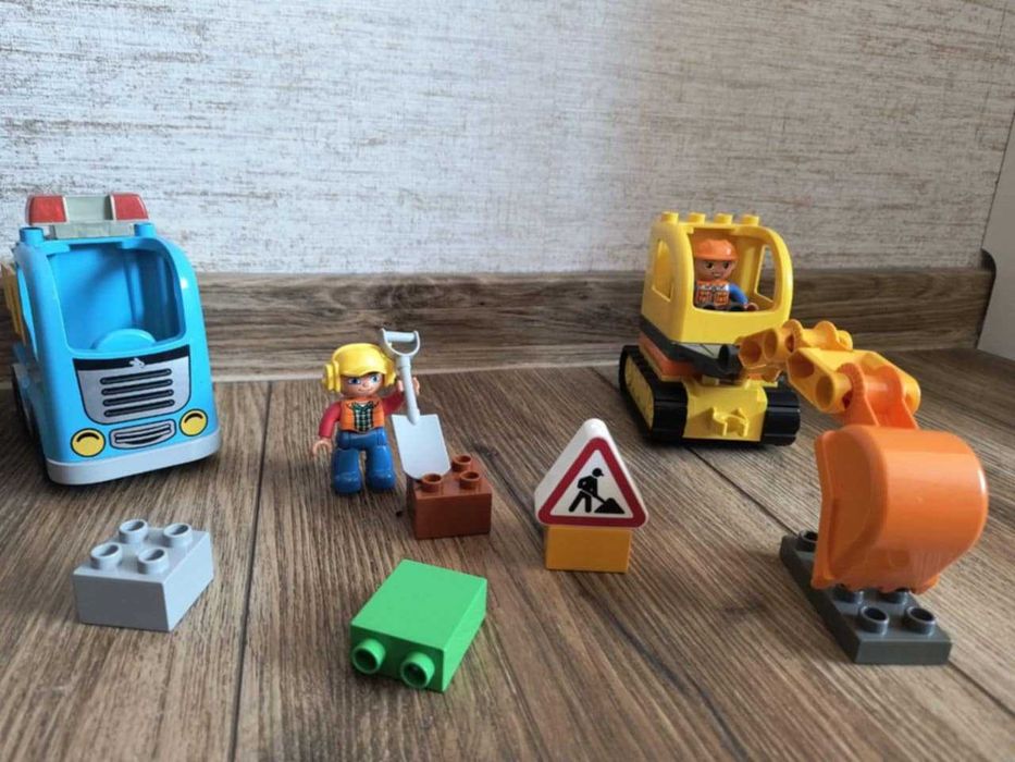 Lego duplo Budowa z koparką