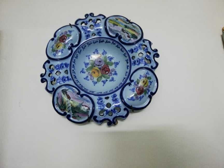 Taça/fruteira muito antiga - Loiça de Alcobaça